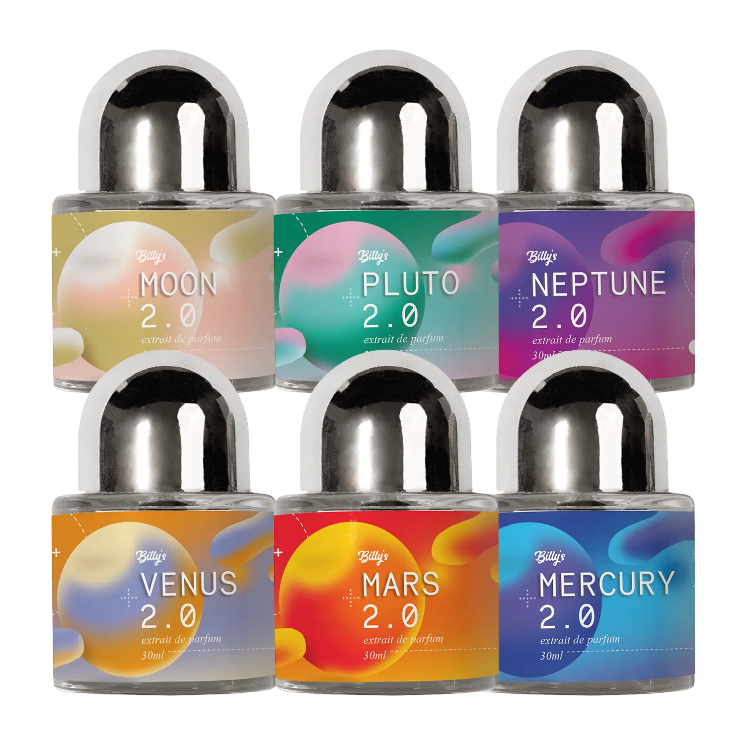 Billys Planet Series extrait parfum dengan aroma rich dan berkarakter